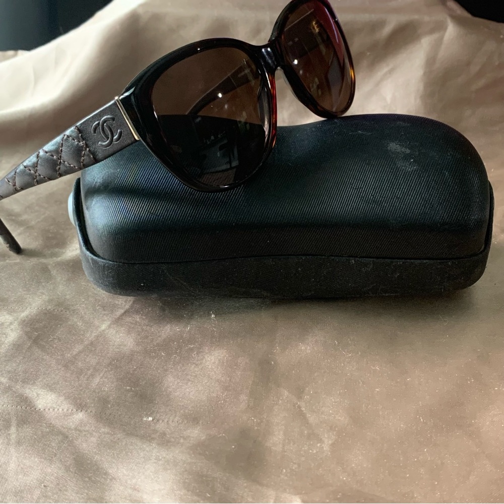 Chanel Lambskin Quilted Sunglasses